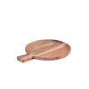 CASA Acacia Chic Plato Con Asa Natural Best Sale