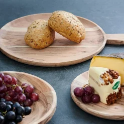 CASA Acacia Chic Plato Con Asa Natural Fashion