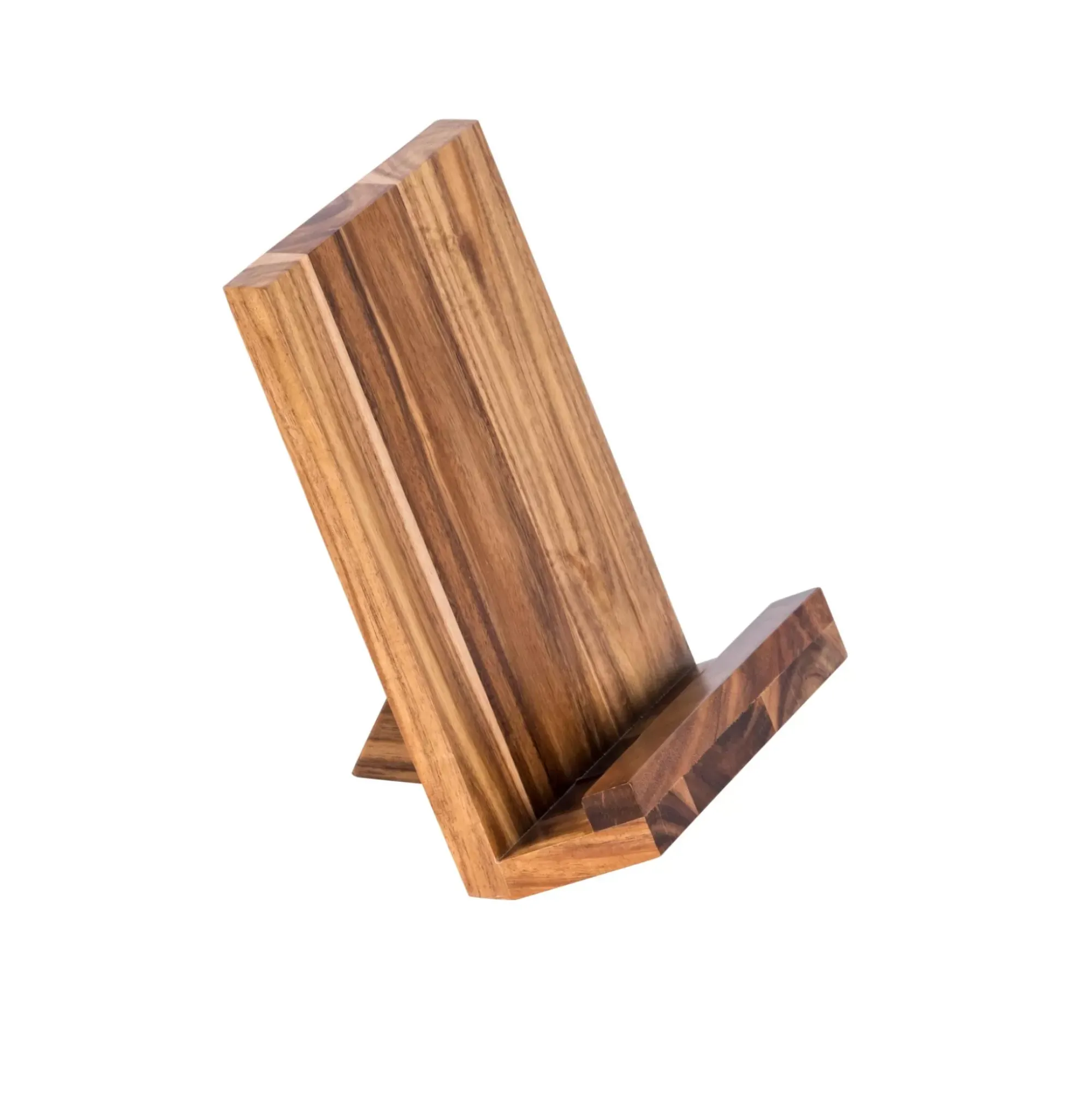 CASA Acacia Lux Atril De Cocina Soporte Tableta Natural Best Sale