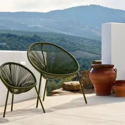 CASA Acapulco Silla Para Ninos Verde Cheap