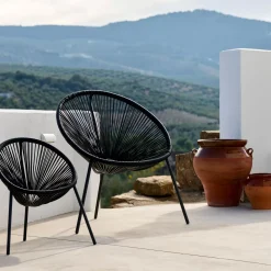 CASA Acapulco Silla Para Ninos Negro Online