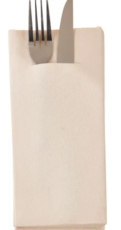 CASA Airlaid Servilletas Cubierto Juego De 12 Beis Discount