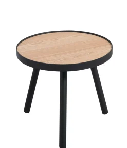 CASA Alexis Mesa Auxiliar Negro, Natural Flash Sale