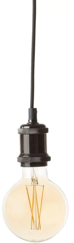 CASA Alu Lampara Colgante Negro, Metal Store