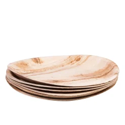 CASA Areca Leaf Platos Juego De 6 Natural Shop