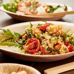 CASA Areca Leaf Platos Juego De 6 Natural Store