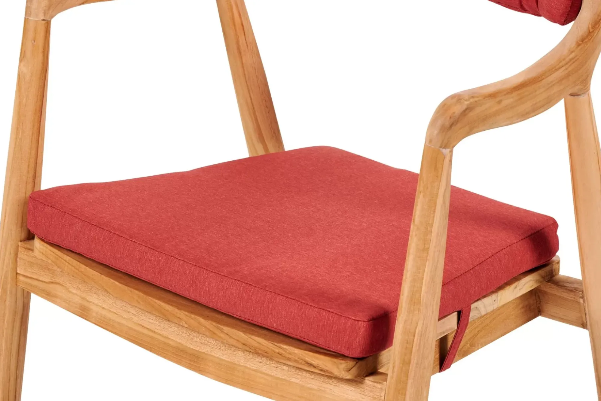 CASA August Cojin De Asiento Rojo Cheap