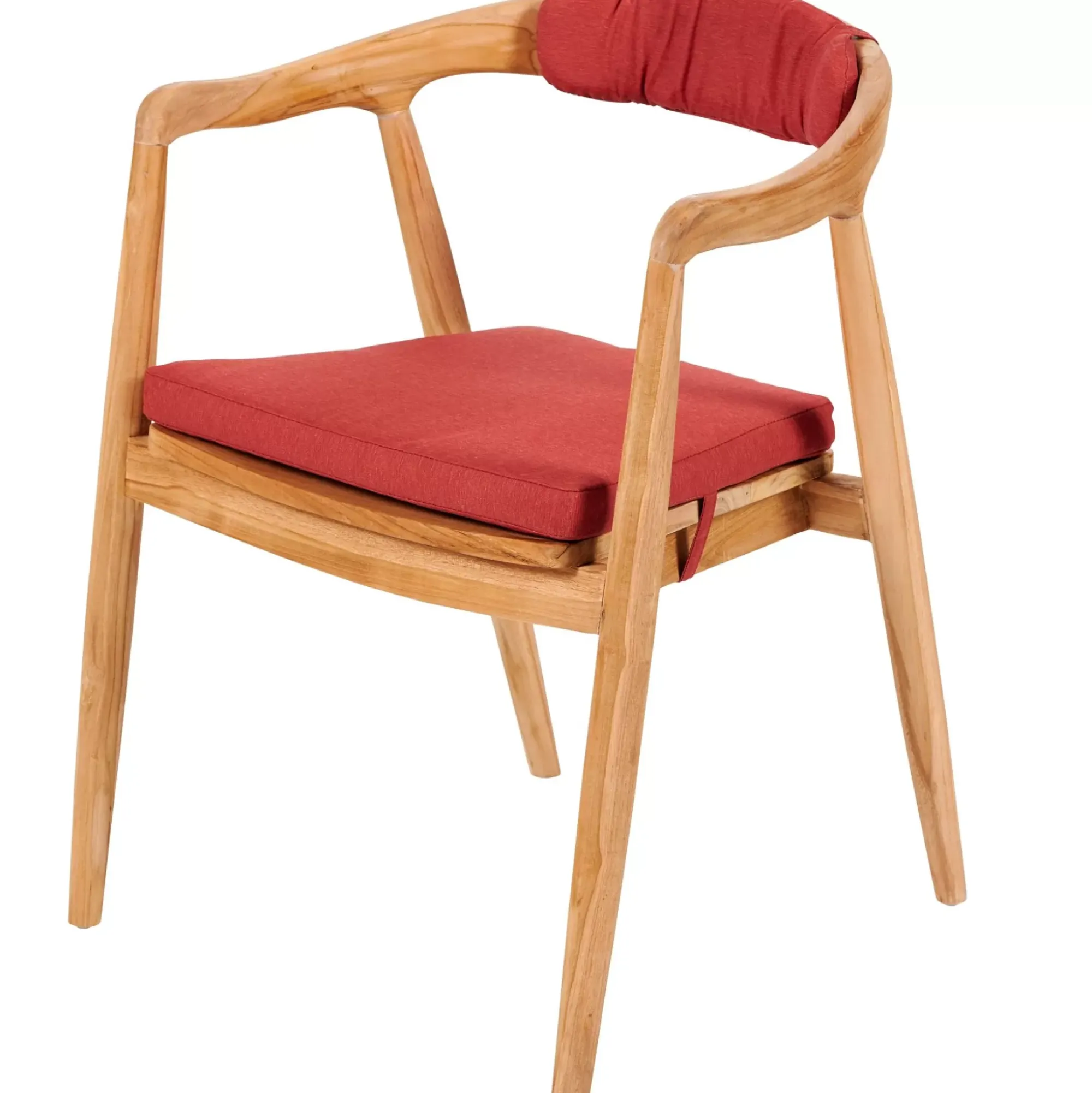 CASA August Cojin De Asiento Rojo Cheap