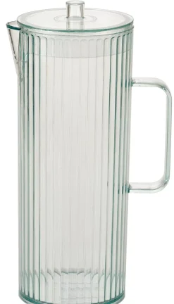 CASA Aura Green Jarra Con Tapa Verde Hot