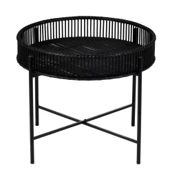 CASA Axelle Mesa Auxiliar Negro Shop