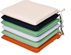 CASA Azur Cojines De Jardín Negro Cheap