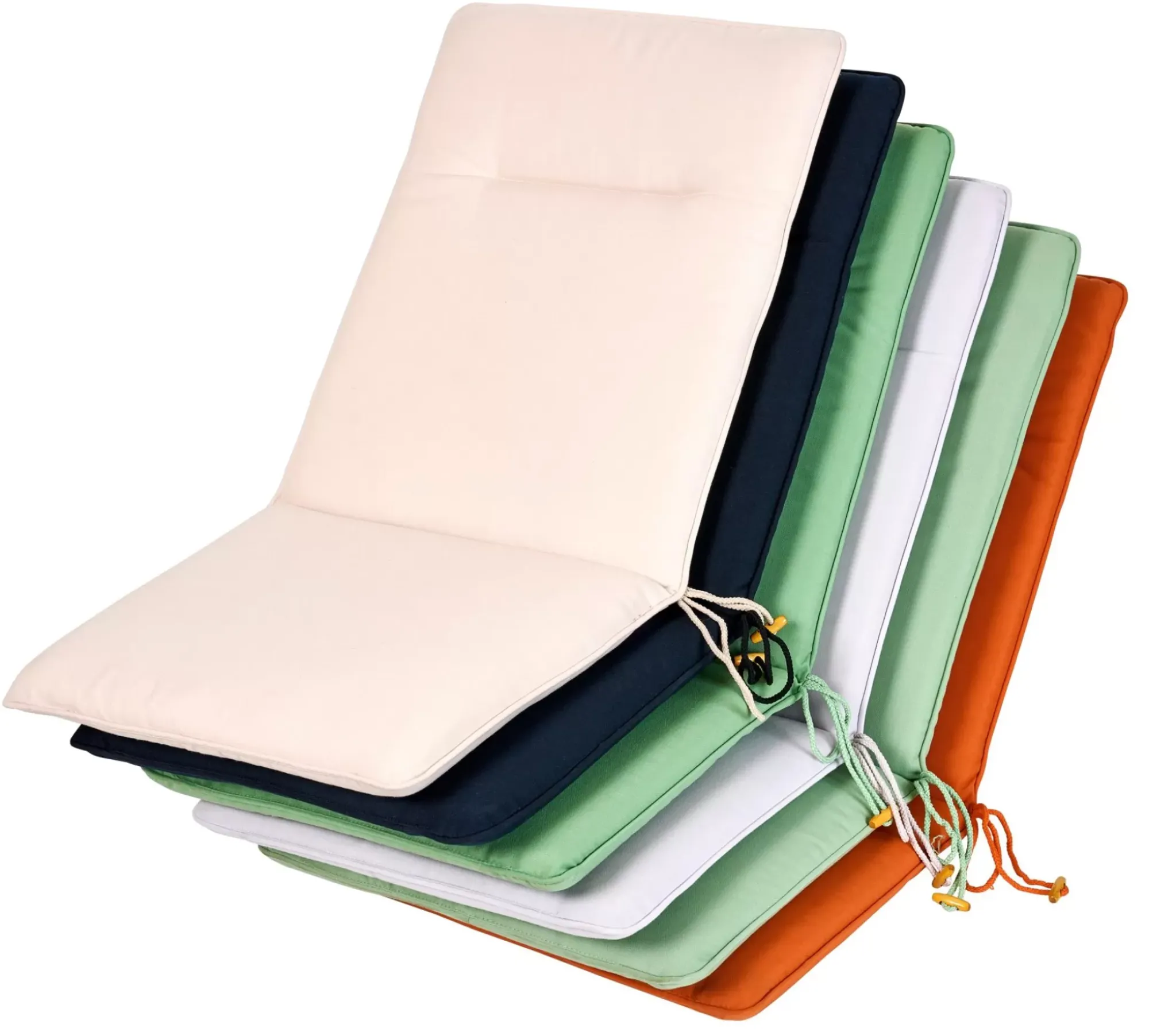 CASA Azur Cojines De Jardín Para Silla Pleg Negro Clearance