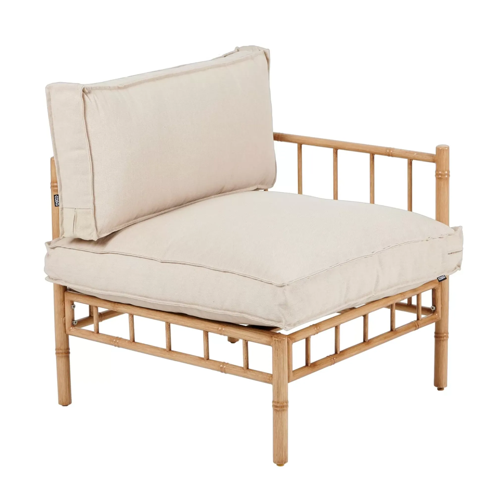 CASA Bambolette Silla Esquinera Aspecto Bambu Shop