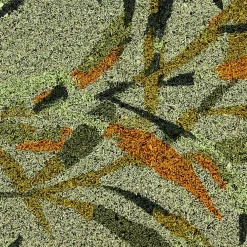 CASA Bambou Felpudo Verde Best Sale