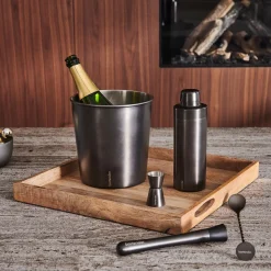 CASA Bartender Vaso Graduado Gris Oscuro Shop