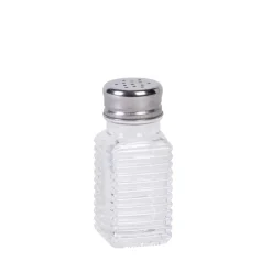 CASA Basic Salero Y Pimentero Plateado, Transparente Best