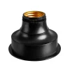CASA Bati Soporte Lamprar Pila E27 Negro Clearance