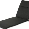 CASA Baya Cojines De Jardín Para Tumbona Negro Flash Sale