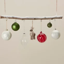 CASA Birch Rama Con 7 Ganchos Natural Cheap