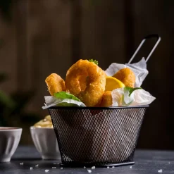 CASA Black Cesta Para Servir Negro Hot