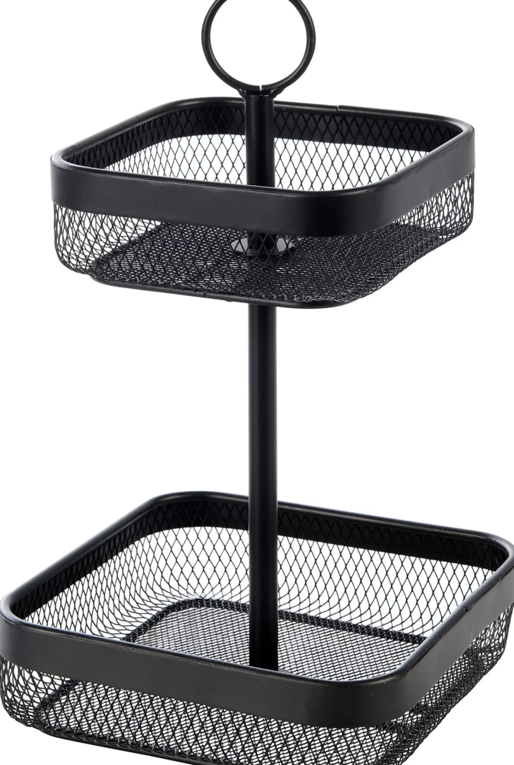 CASA Black Lunar Cesta Cuadrada De 2 Piezas Negro Hot