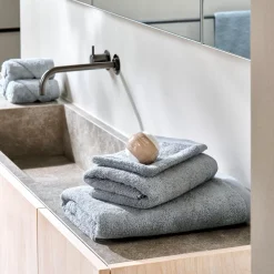 CASA B-Lux Toalla De Bano Plateado Flash Sale