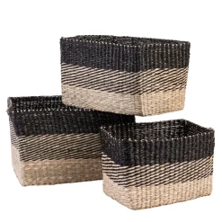 CASA Bobo Cesta Negro, Natural Online