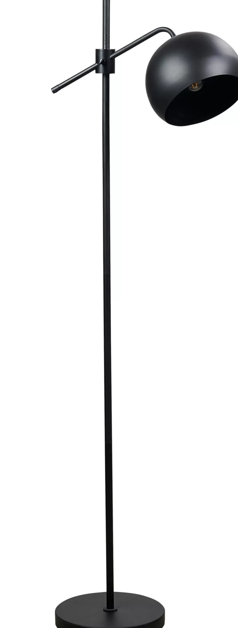 CASA Bowl Lampara De Pie Negro Fashion