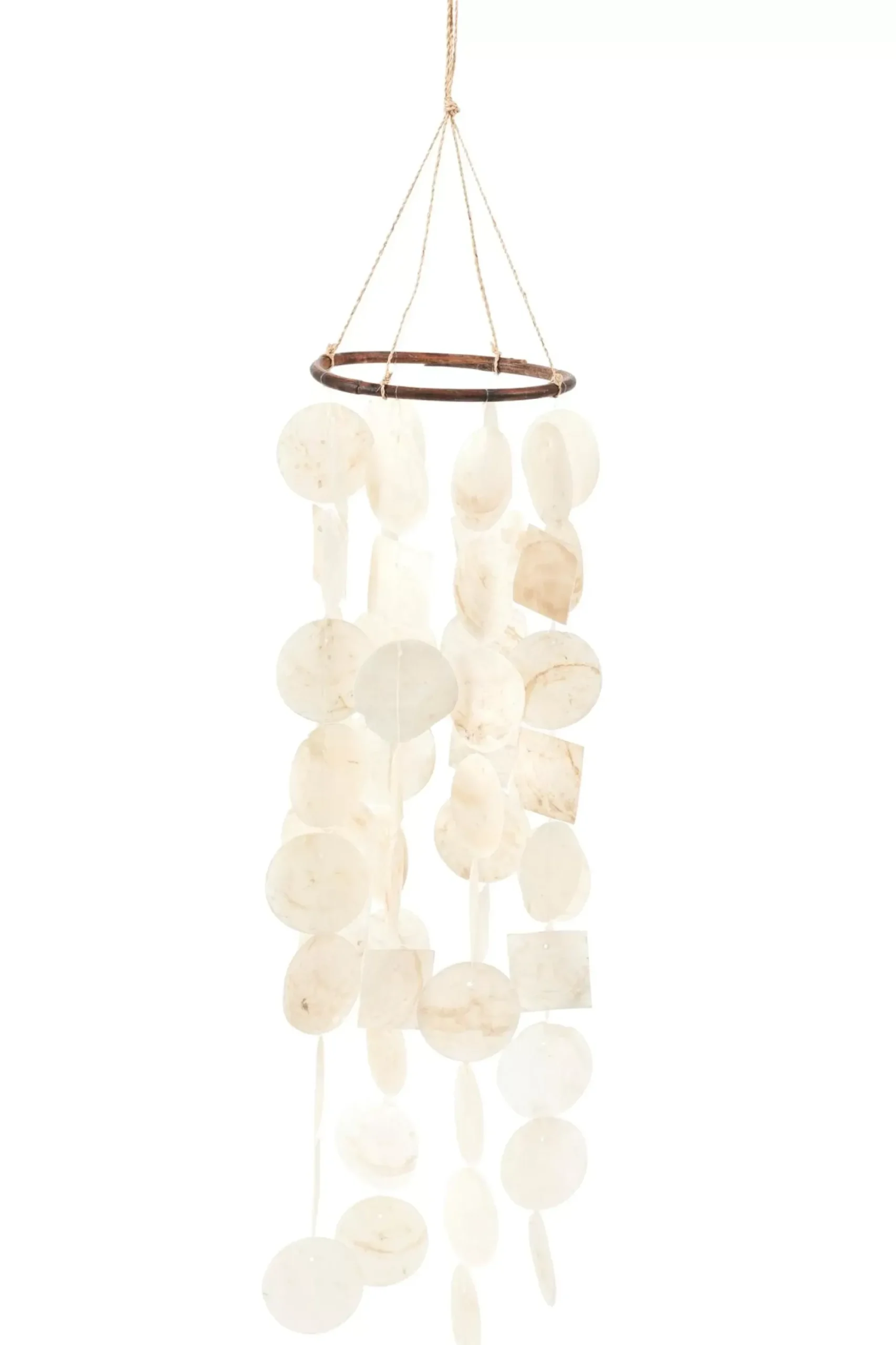 CASA Capiz Movil De Conchas Blanco Best