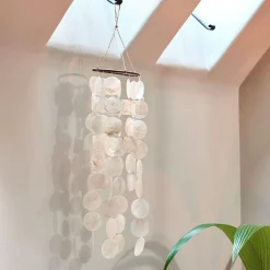 CASA Capiz Movil De Conchas Blanco Best