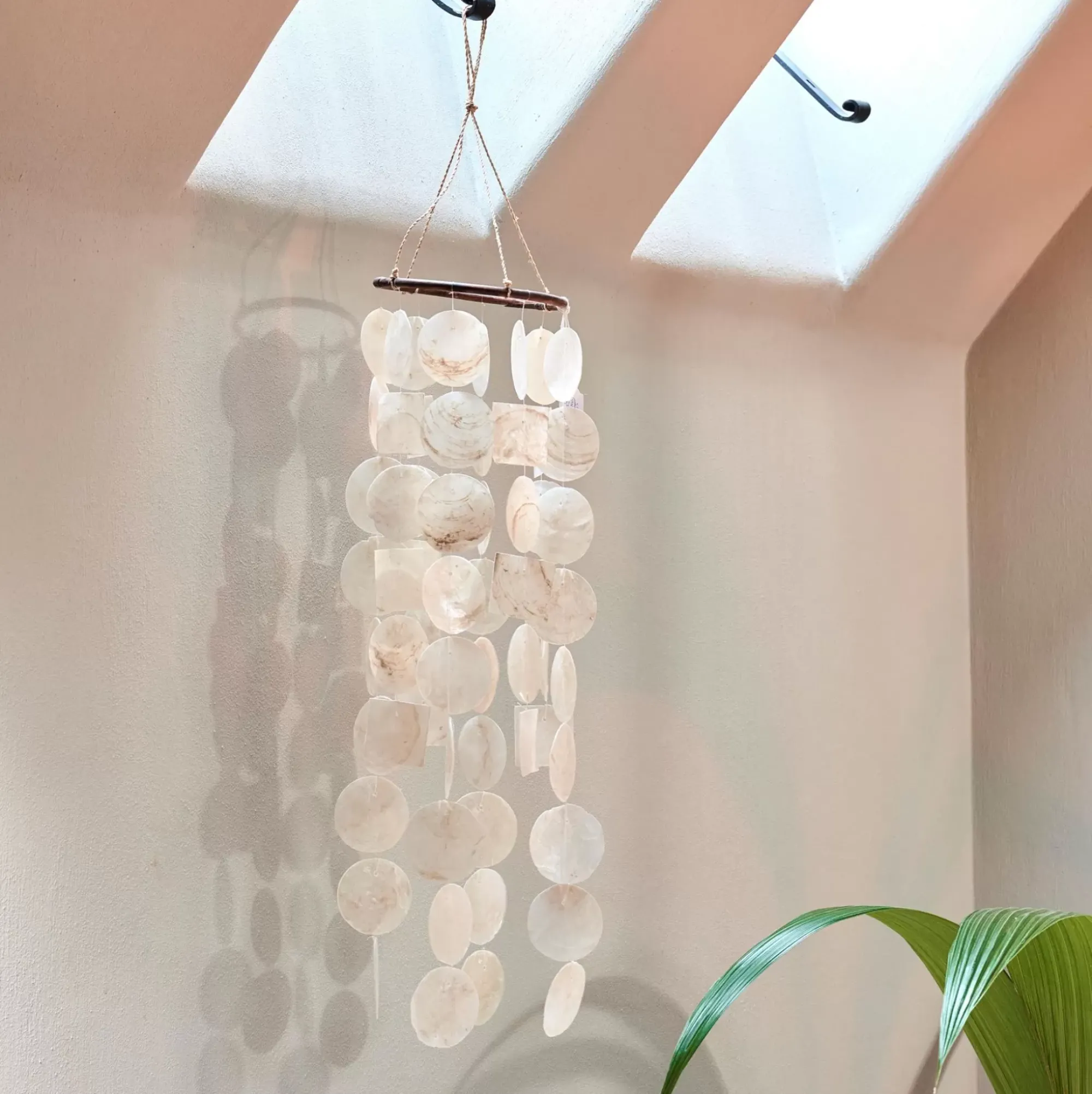 CASA Capiz Movil De Conchas Blanco Best