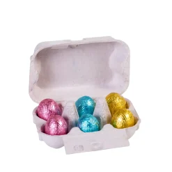 CASA Chocchoc Huevos De Pascua En Cajita Gris Fashion