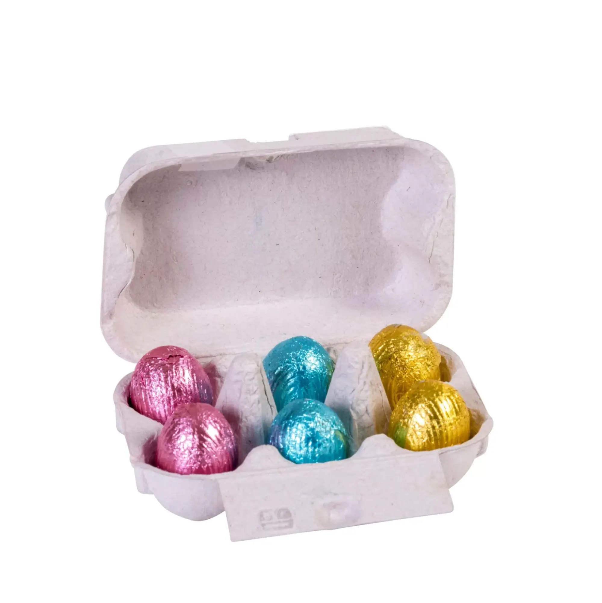 CASA Chocchoc Huevos De Pascua En Cajita Gris Fashion