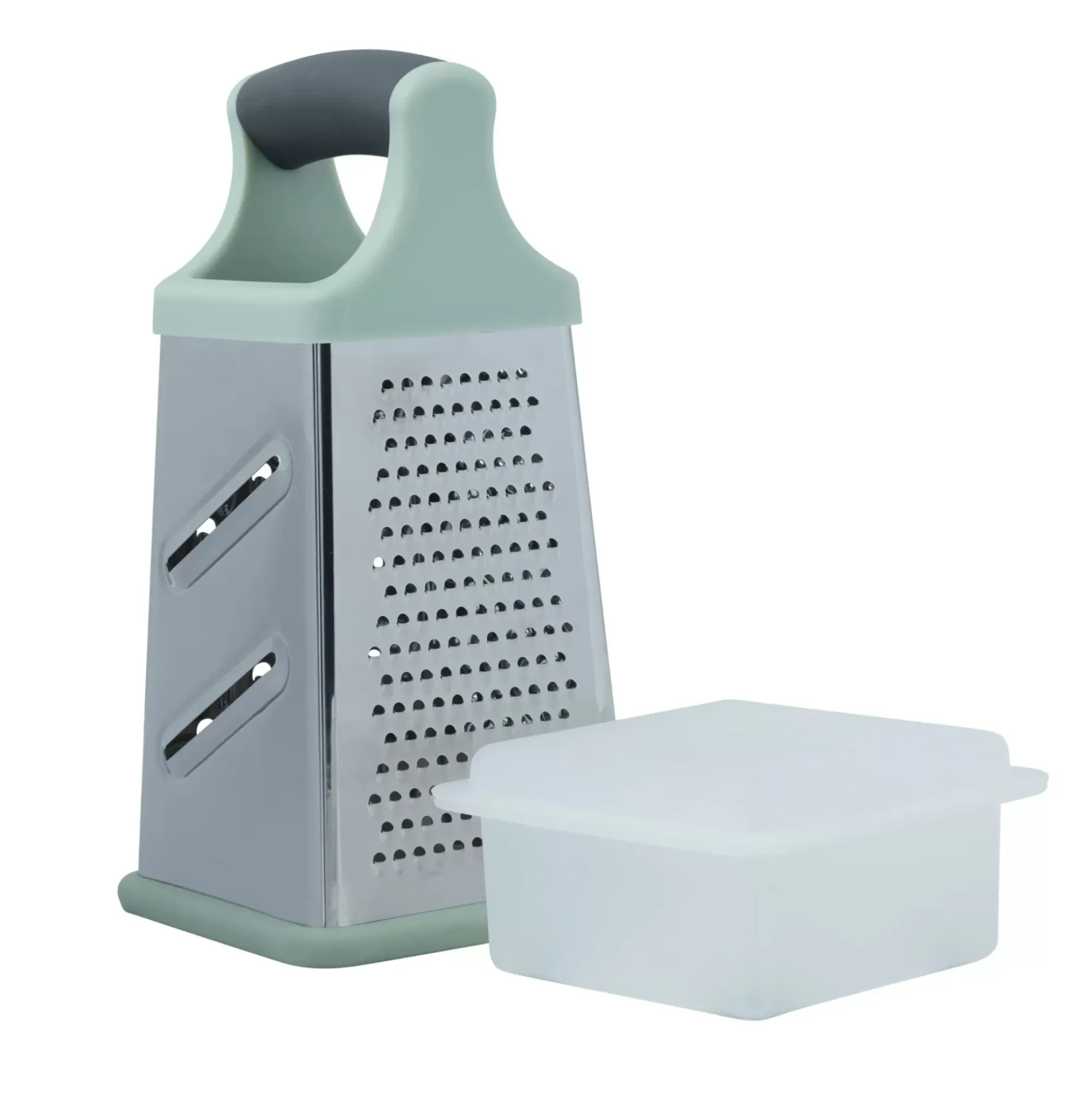 CASA Cuisino Rallador Con Bandeja Menta Discount