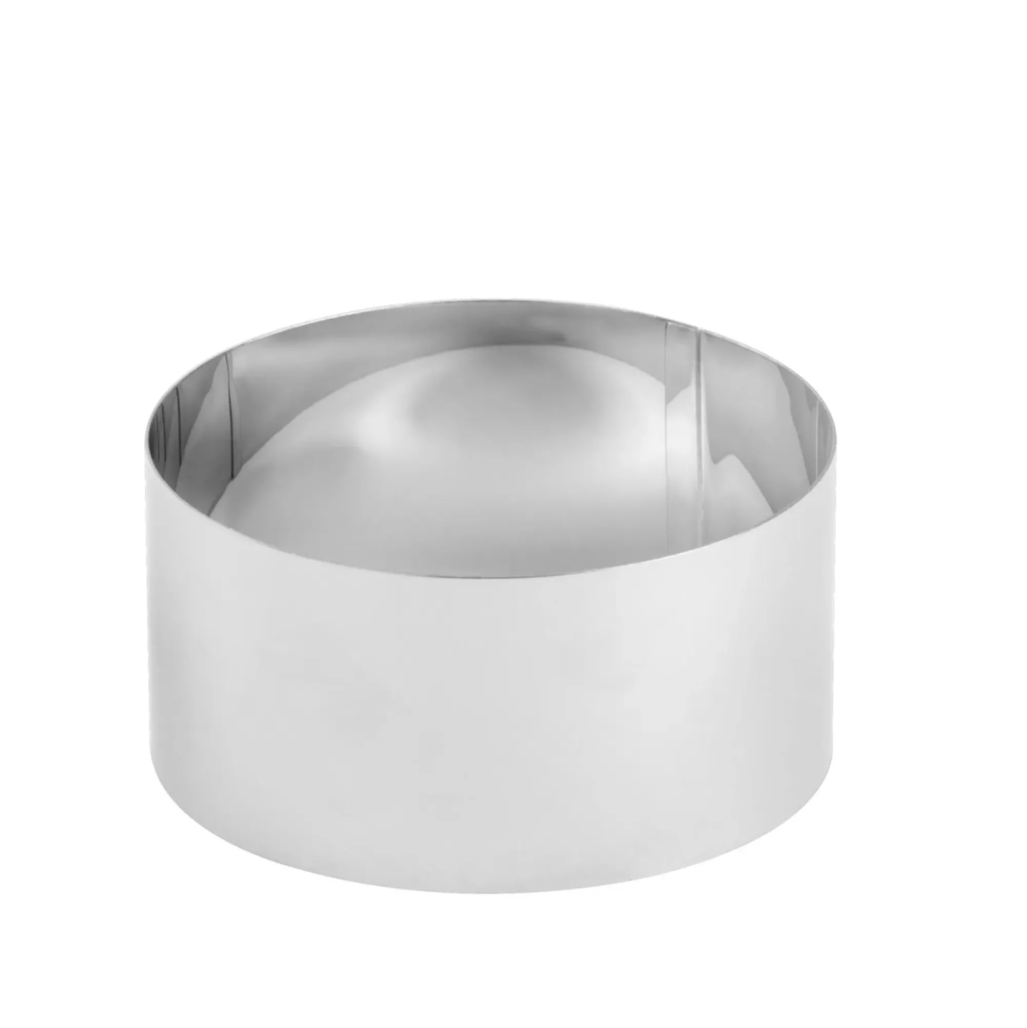 CASA Damier Anillo Para Tarta Juego De 4 Plateado Online