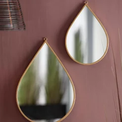 CASA Drop Espejo Dorado Flash Sale