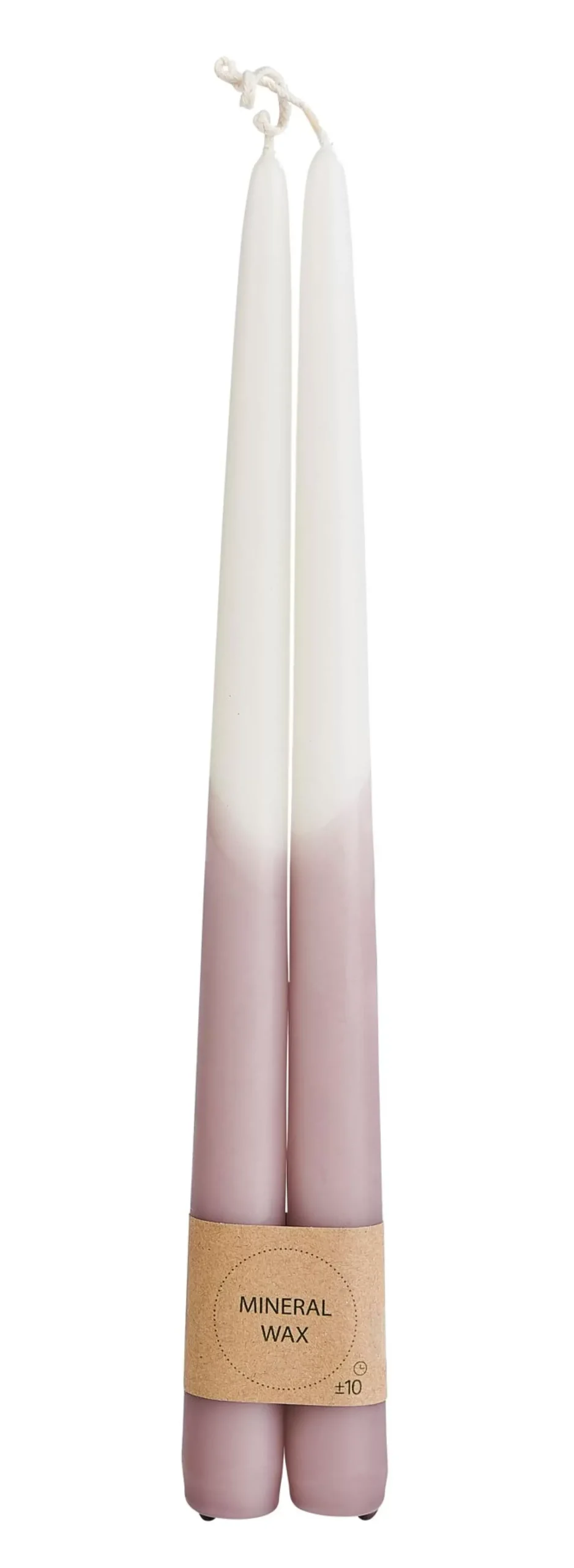 CASA Duo Velas Largas Juego De 2 Crema, Multicolor Outlet