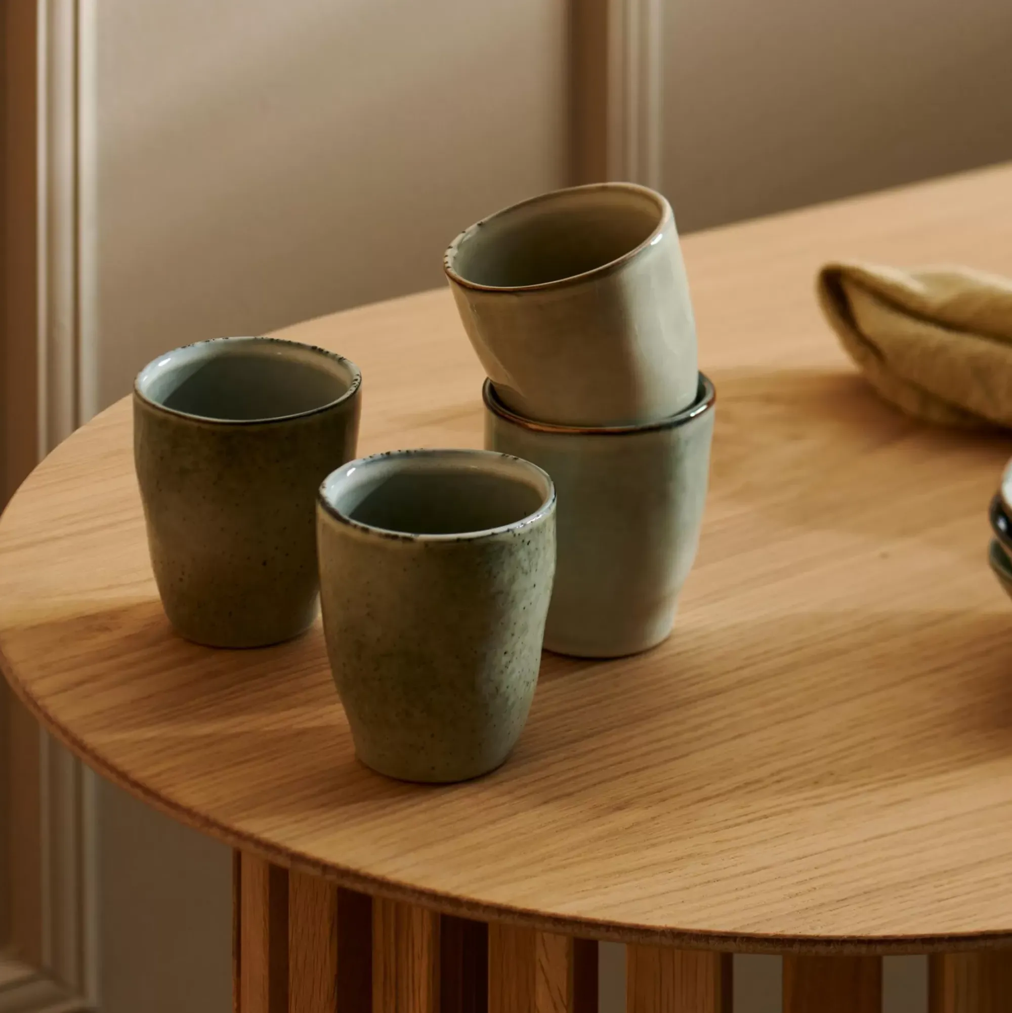 CASA Earth Lagoon Taza Verde Claro Fashion