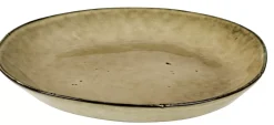 CASA Earth Sand Plato De Postre Marron Claro Sale