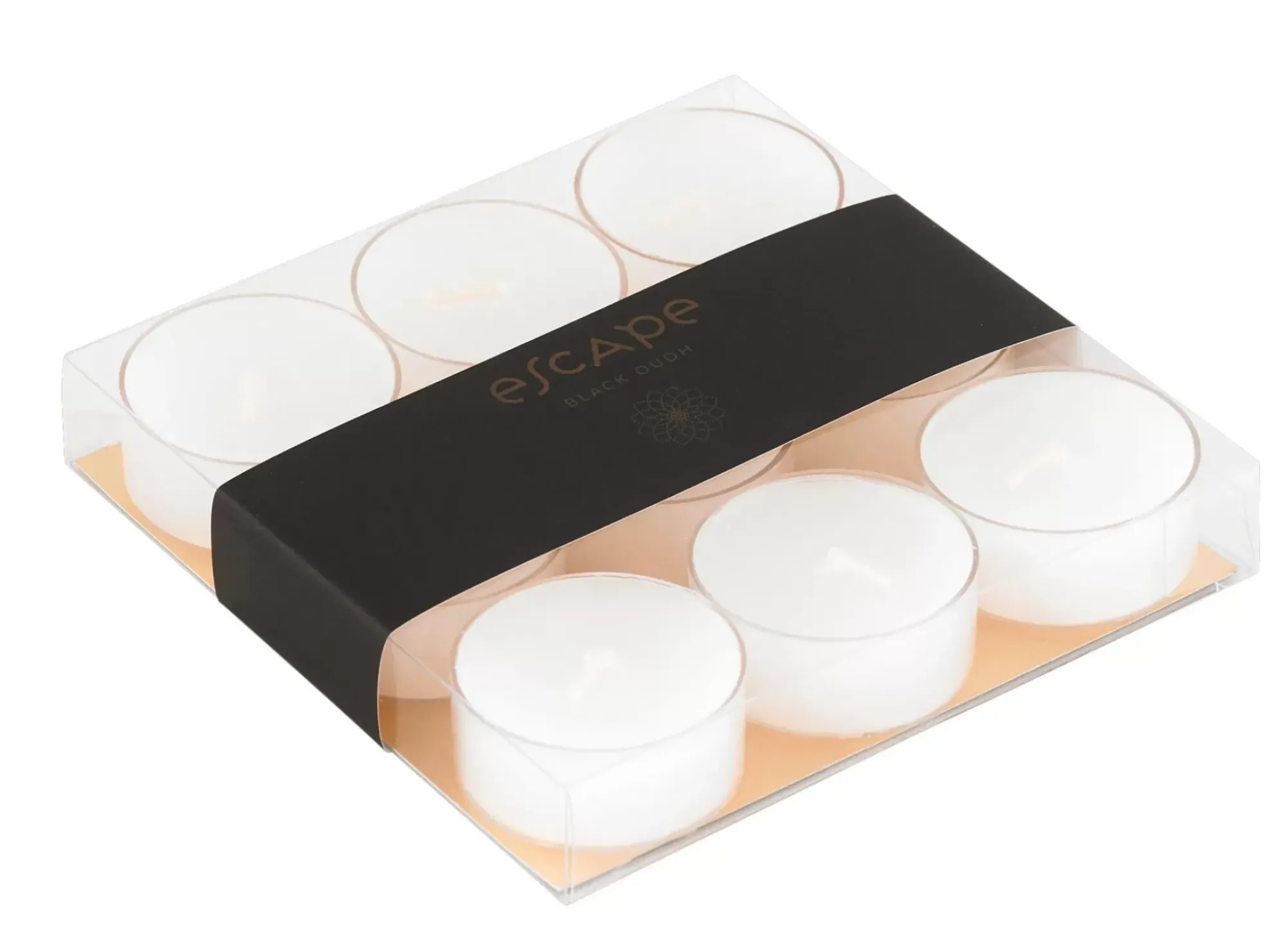 CASA Escape Black Oudh Velas Perfumadas Juego De 9 Negro Fashion