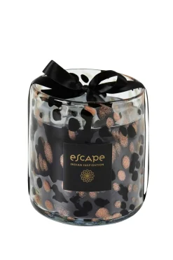 CASA Escape Indian Inspiration Vela Perfumada Xl Negro, Cobrizo, Multicolor Fashion
