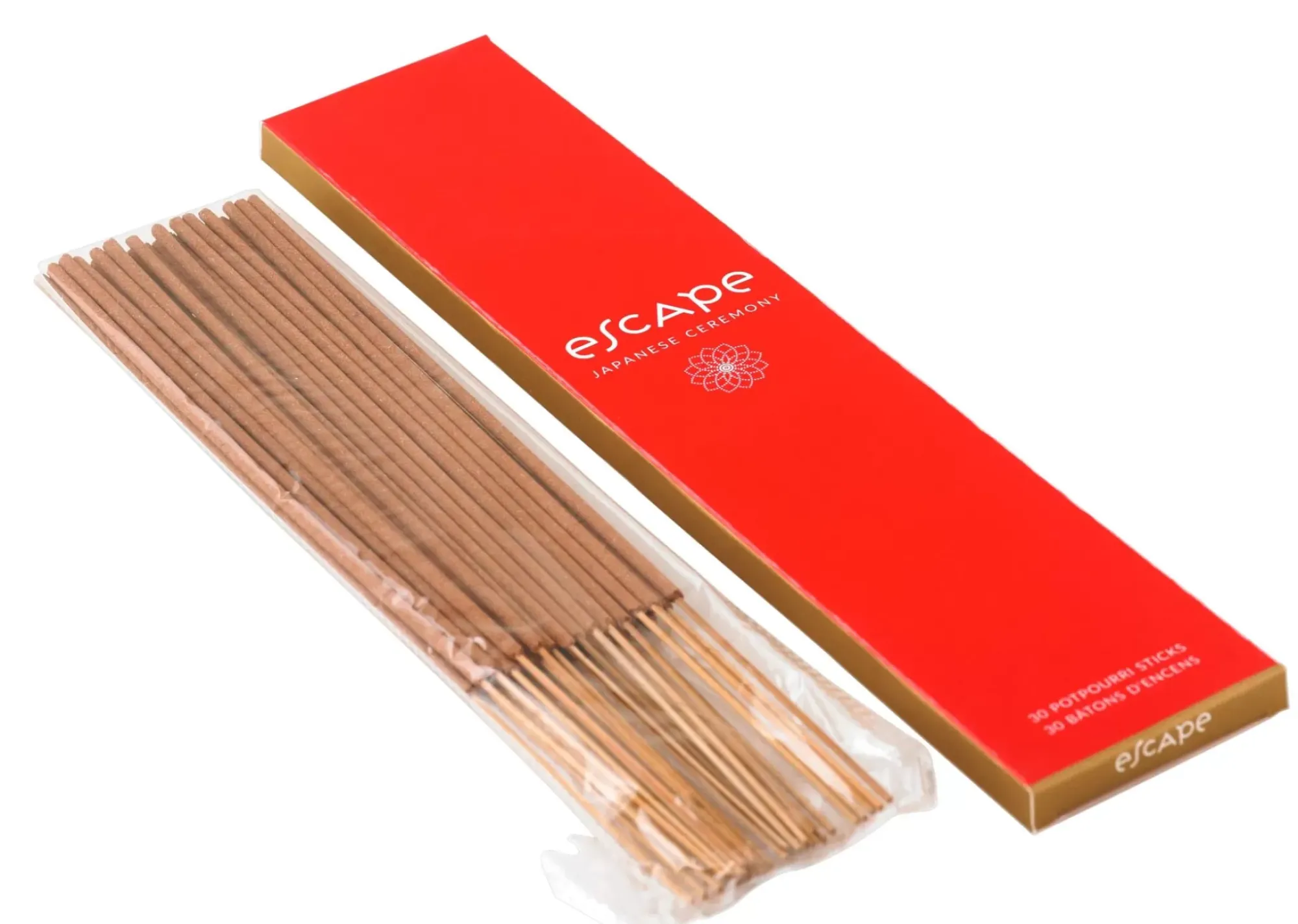 CASA Escape Japanese Ceremony Incienso 30 Palillos Rojo Cheap