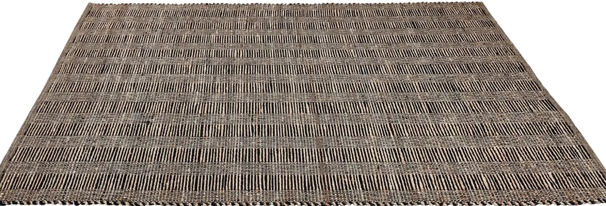 CASA Ethnic Alfombra Negro, Natural Best Sale