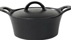 CASA Fero Cazuela Para Horno Con Tapa Negro New
