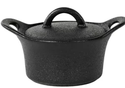 CASA Fero Cazuela Para Horno Con Tapa Negro New