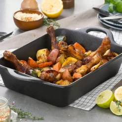 CASA Fero Fuente Para Horno Negro Fashion