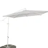 CASA Fiji Parasol Colgante Sin Pie Gris Claro Best Sale