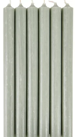 CASA Fina Velas Juego De 6 Verde Sale