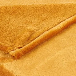 CASA Flanella Manta Amarillo Oscuro Hot