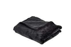 CASA Flanella Manta Gris Oscuro Outlet